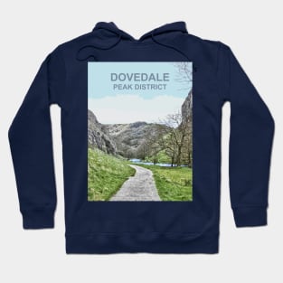 Dovedale, Peak District, Derbyshire art. English countryside. Hoodie